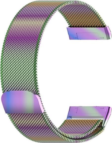 Actual product image Cover-Discount Fitbit Versa / Sense - Milanese bracelet multicolour (Stainless steel, Versa 3, Sense)