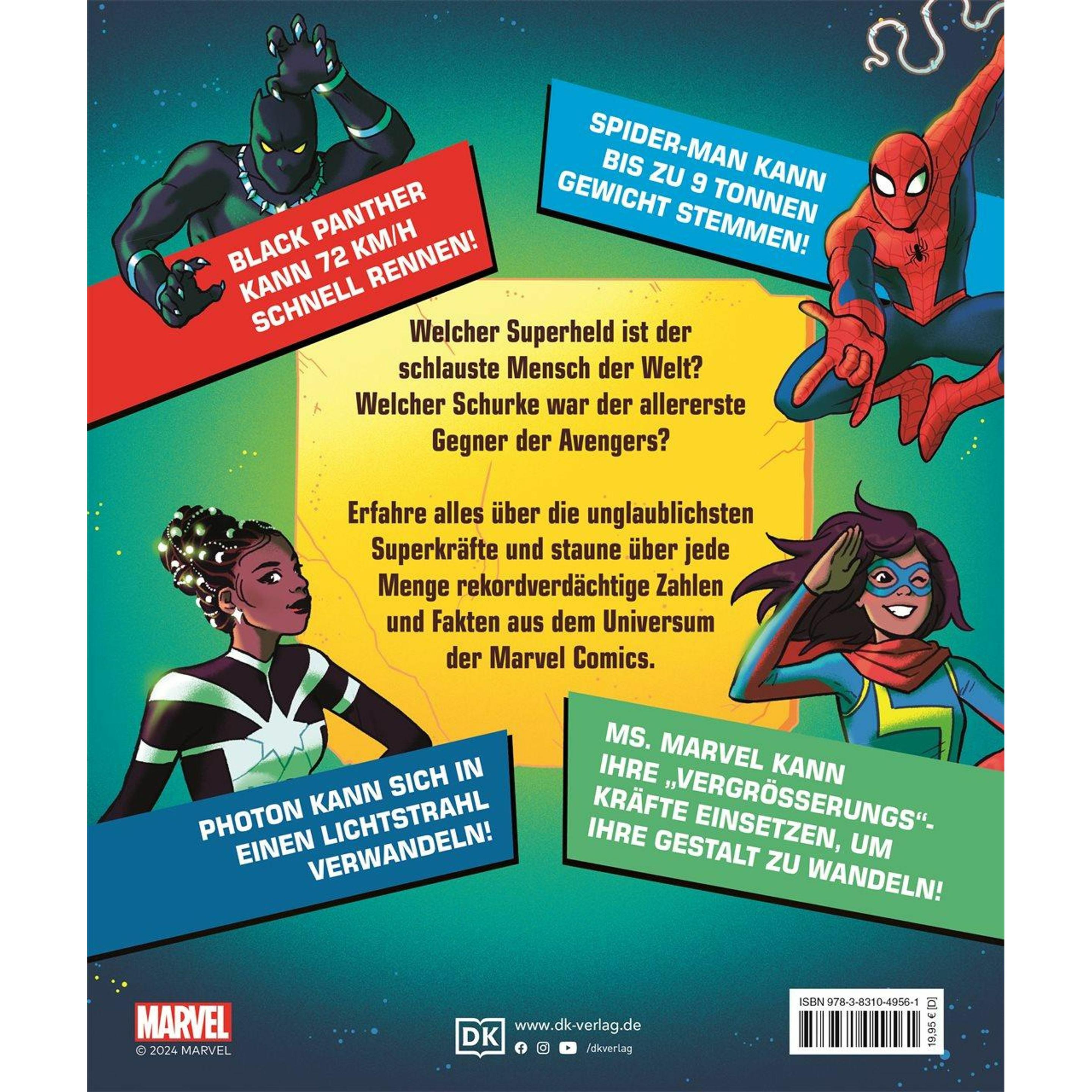 Thumbnail - Marvel Unglaubliche Rekorde, Kinderbücher von Sven Wilson, Bray Adam, Lorraine Cink, John Sazaklis, Melanie Scott