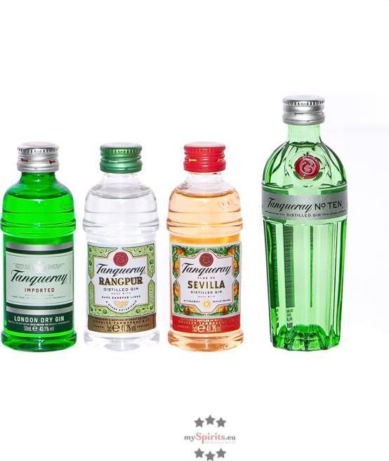 Produktbild Tanqueray Exploration Gin Pack 4x5cl (4 x 5 cl)