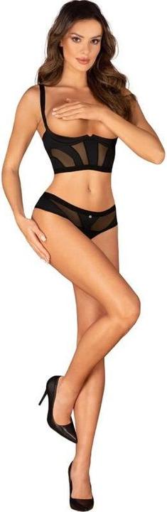 Image du produit Obsessive Chic Amoria Zweiteiliges Offenes Set Schwarz (M, L)