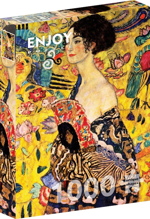 Immagine prodotto Enjoy Puzzle ENJOY-1128 - Gustav Klimt: Signora con ventaglio, puzzle da 1000 pezzi (1000 pezzi)