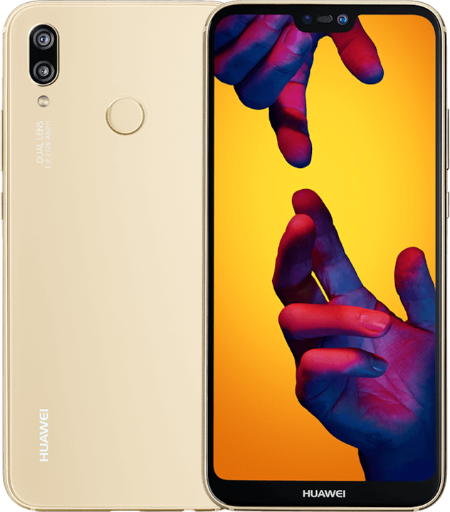 Huawei P20 Lite (64 GB, Platinum Gold, 5.80", Hybrid Dual SIM, 16 Mpx, 4G)