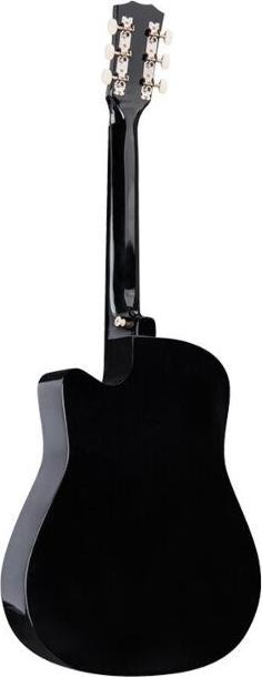 Produktbild No Name V-TONE AG ONE BK 4/4 Westerngitarre Schwarz (Westerngitarre, Linde-Decke, Lindenholz-Zargen und -Boden)