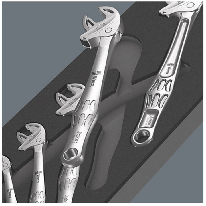 Actual product image Wera 9732 Foam insert 6004 Joker set 1 (24 mm, 7 mm)