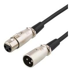 Deltaco forlaengerkabel til audio - 2 m (2 m, XLR), Audio Kabel