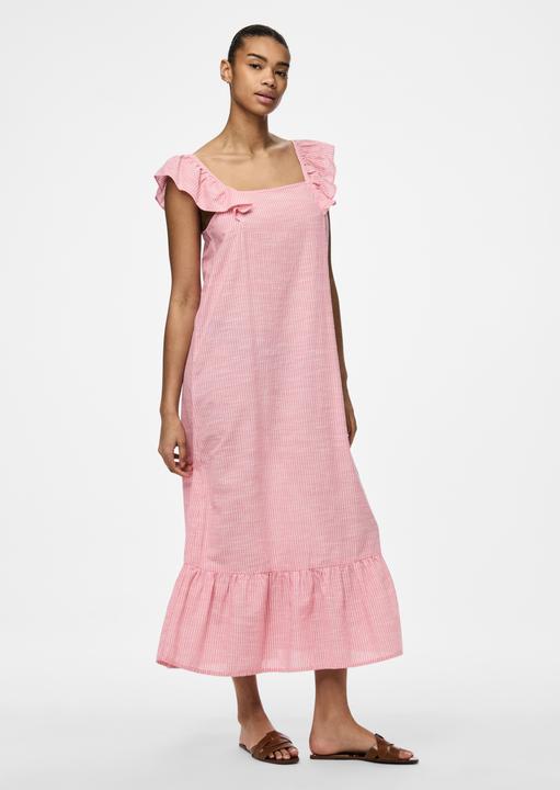 Image du produit Pieces PCAPIA Midi Kleid aus Leinengemisch (M)