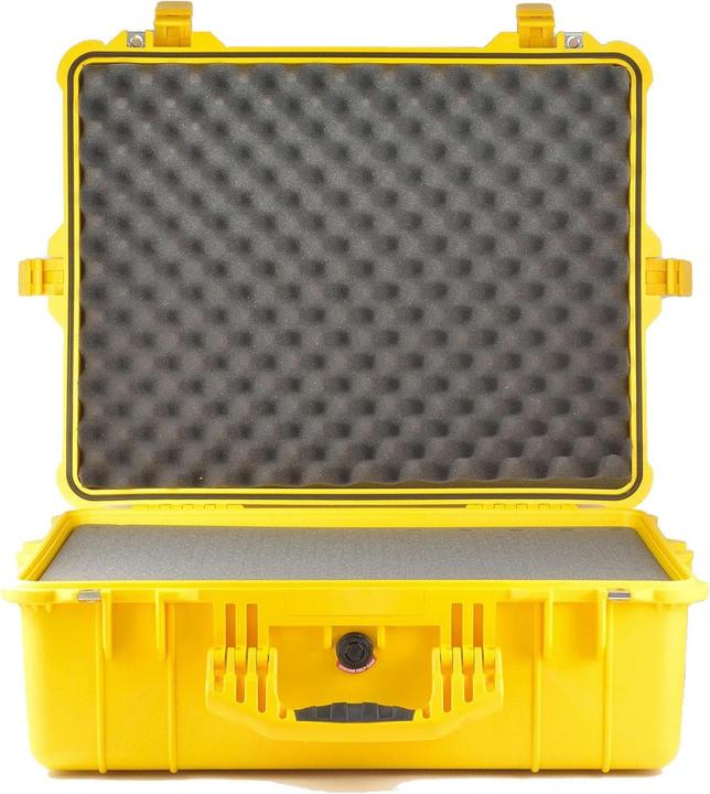Actual product image Peli Plastic case 1600, yellow (45.58 l)