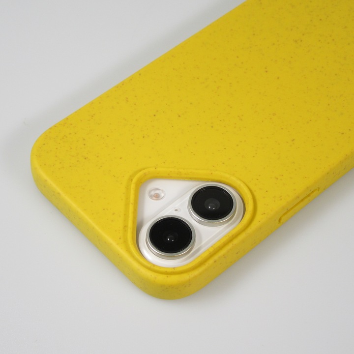 Actual product image PhoneLook Coque Bio Eco-Friendly jaune (Apple iPhone 16 Plus)