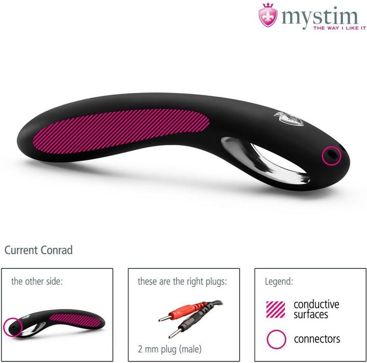 Produktbild Mystim Current Conrad E-Stim Dildo