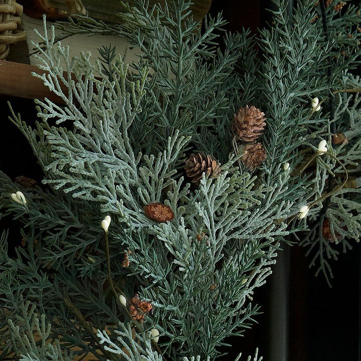 Image du produit Loberon Couronne Privena vert/marron (12 cm, 60 cm)