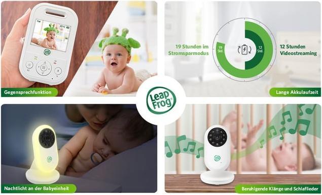 Produktbild Leapfrog LF2423 Video-Babyphone (Babyphone mit Kamera, 300 m)