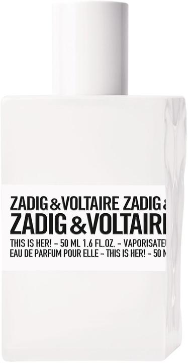 Actual product image Zadig & Voltaire This Is Her. (Eau de parfum, 50 ml)