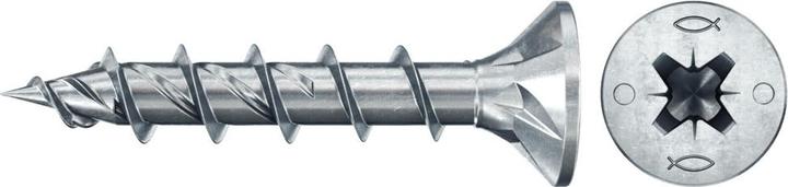 Produktbild Fischer PowerFast II 6,0x30 SK PZ VG blvz 50 (50 Schrauben pro Stück)