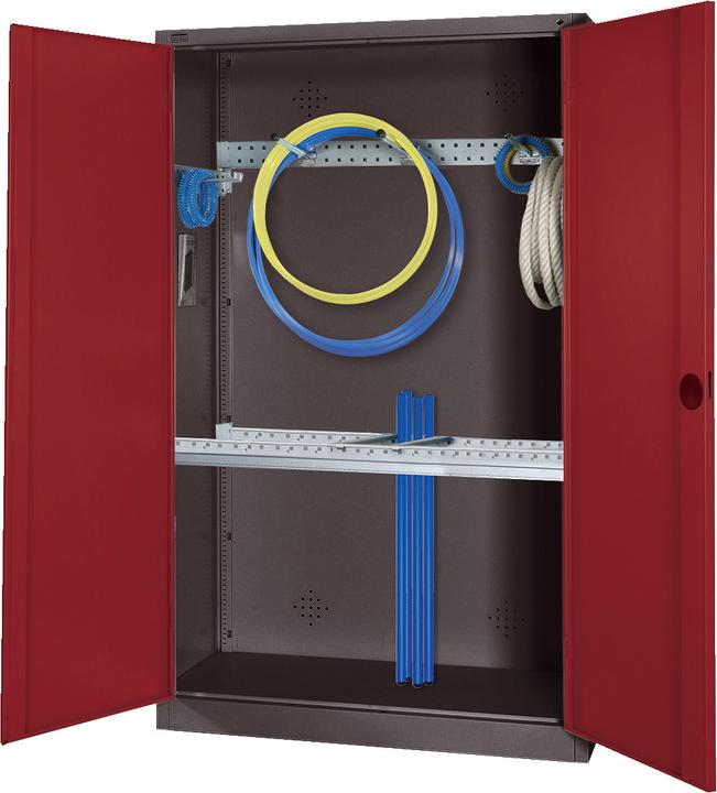 Actual product image C+P Modular sports equipment cabinet with basic equipment (HxWxD: 195x120x50 cm, with solid sheet metal