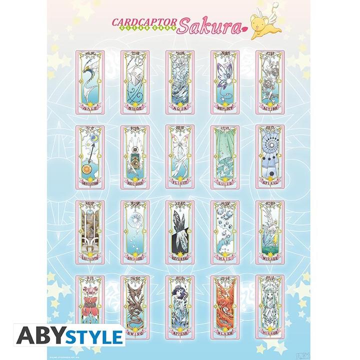 Immagine prodotto ABYstyle Poster Cardcaptor Sakura : Clear Cards (52x38) (ax2) (52 x 38 cm)