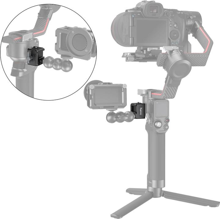 Actual product image SmallRig NATO Clamp Accessory Mount for DJI RS 2/RSC 2 - 3025 (Gimbal mount)