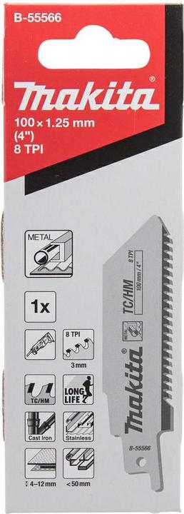 Produktbild Makita Reciproblatt TC 100/8T
