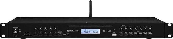Produktbild Monacor CD Spieler CD-114 BT