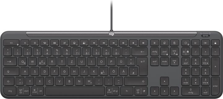 Actual product image Logitech WIRED KB K620 FOR BUSINESS - GRAPHITE - DEU - CENTRAL-419 (DE, Cable)