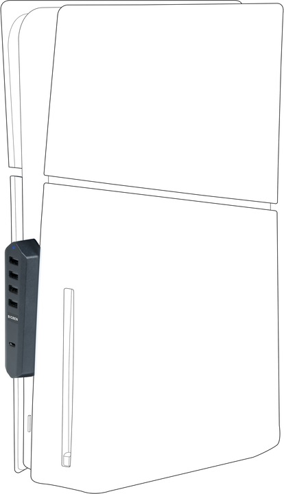 Image du produit Bigben USB-HUB PS5 Slim (PS5)