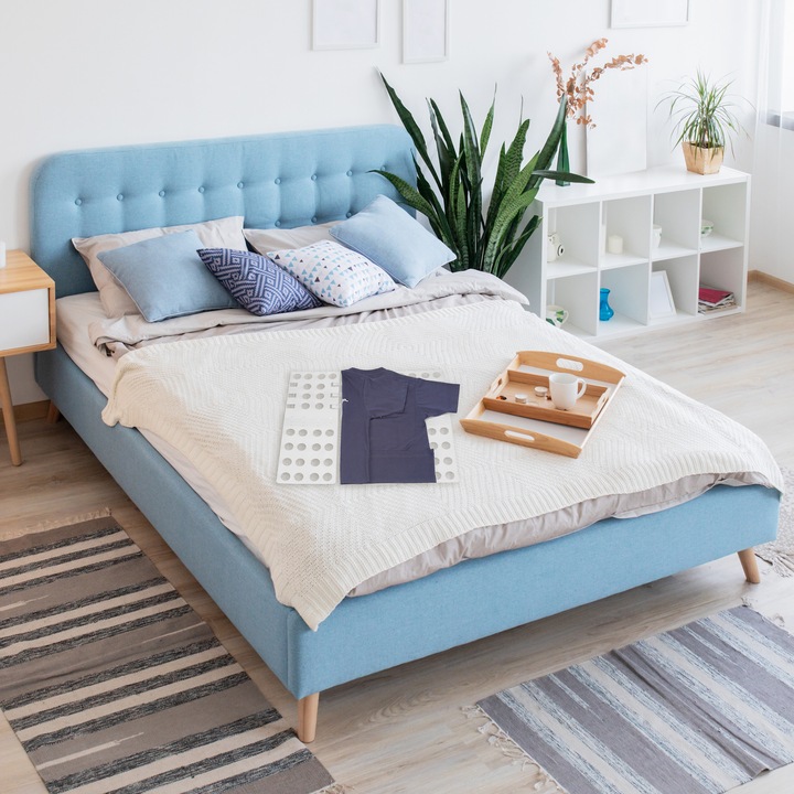 Image du produit Relaxdays Planche à plier le linge plieur chemise