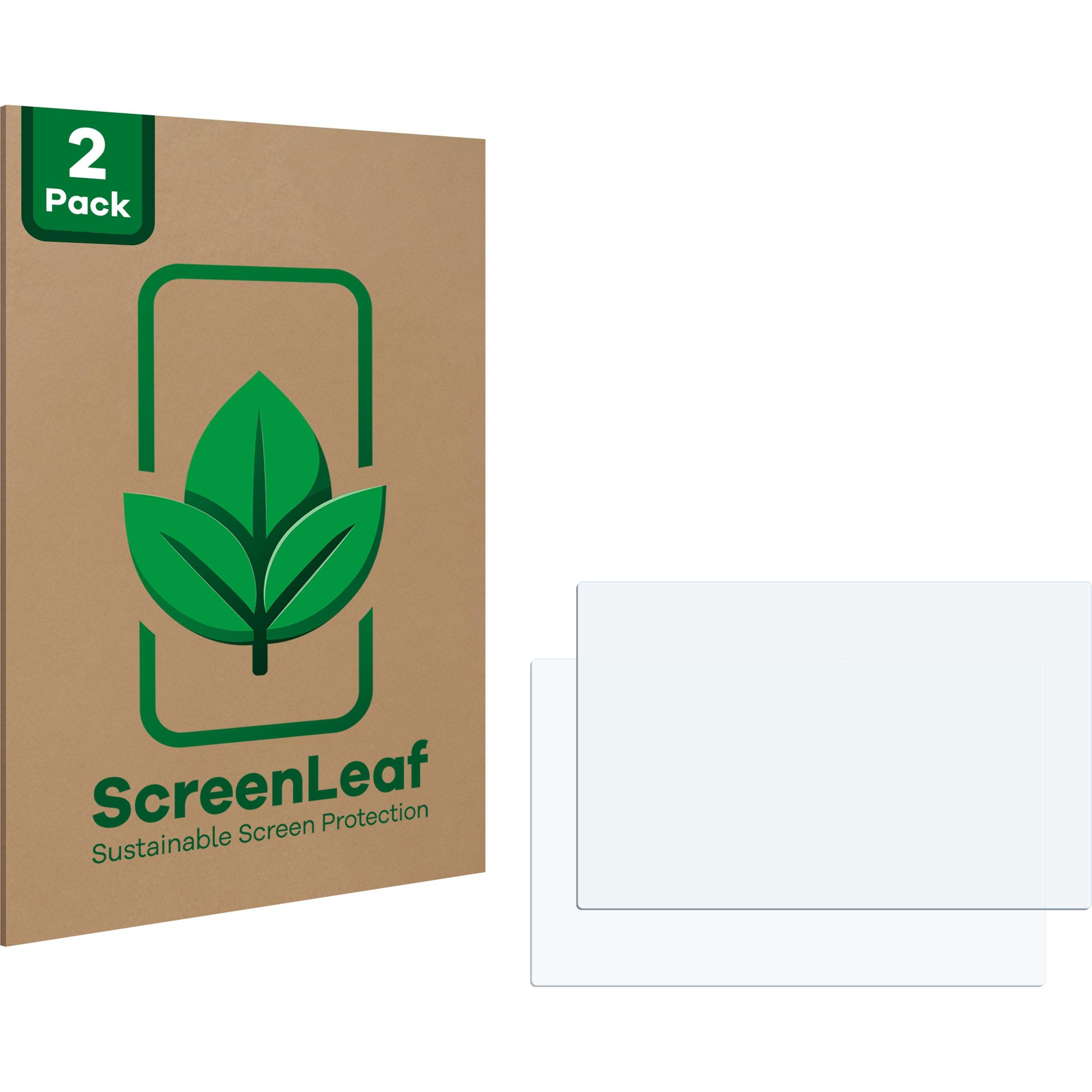 ScreenLeaf Schutzfolie nachhaltiger Displayschutz Displayschutzfolie Folie Klar Transparent, Zubehör Kaffeemaschinen, Tr...