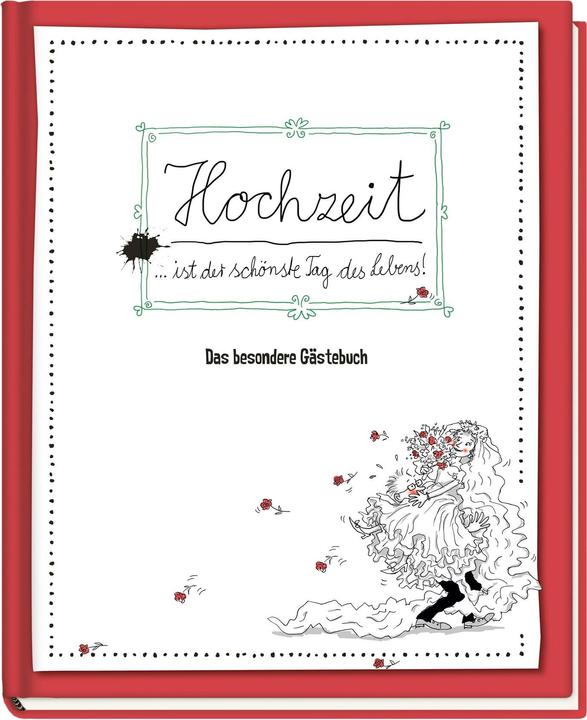 Produktbild Panini Hochzeit ist der schönste Tag im Leben - Das besondere Gästebuch (26.30 x 22.30 cm)