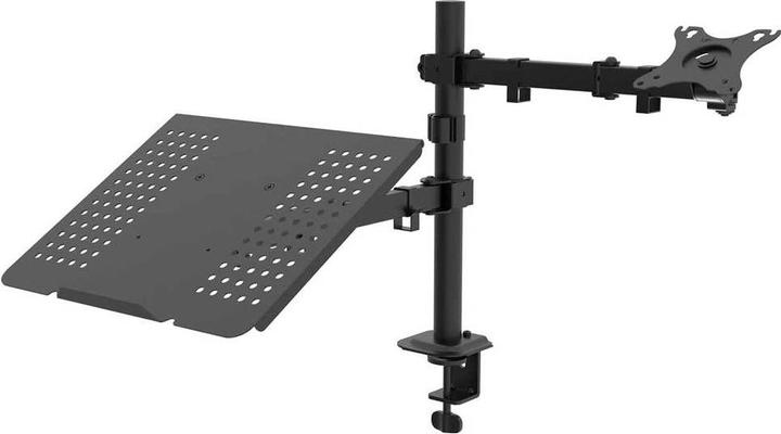 Immagine prodotto Akyga AK-MB-04 Supporto da tavolo per monitor 81,3 cm (32") Nero Inclinabile, ruotabile (Tavolo, 32.01", 10 kg)