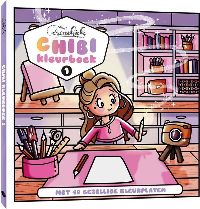 Produktbild CreaChick Chibikleurboek 1