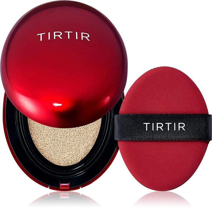 Actual product image TirTir Mask Fit Red Cushion Foundation - Full Coverage, Weightless, Skin Fit (French Vanilla 17w)