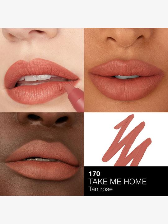 Actual product image NARS Cosmetics Powermatte High-Intensity Lip Pencil Take me Home (Take Me Home)