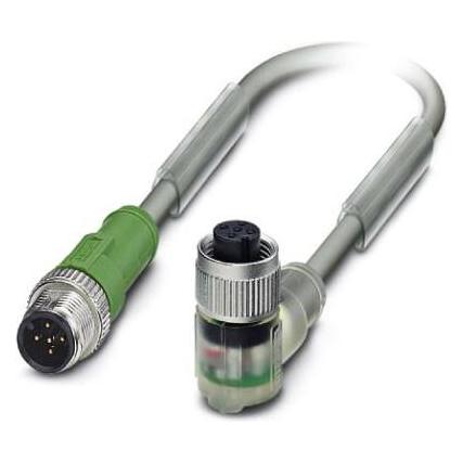 Phoenix Contact Grigio Cavo Sensore/Attuatore, Cavo + Spina Elettrica,