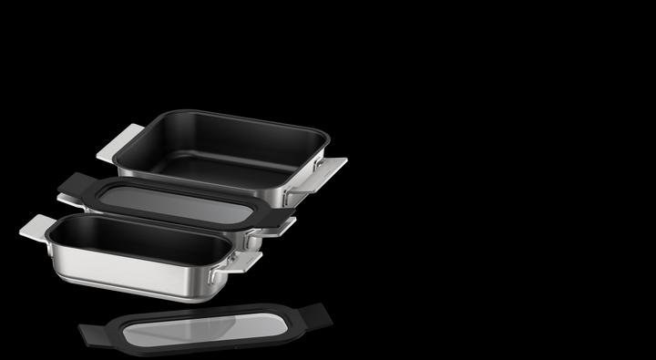Bosch Hausgeräte Cookware set, HEZ9FF030 (Pan set + pot set, Stainless steel)