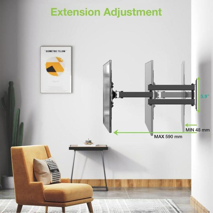 Produktbild Techly LCD TV Wandhalterung (Wand, 55", 45 kg)