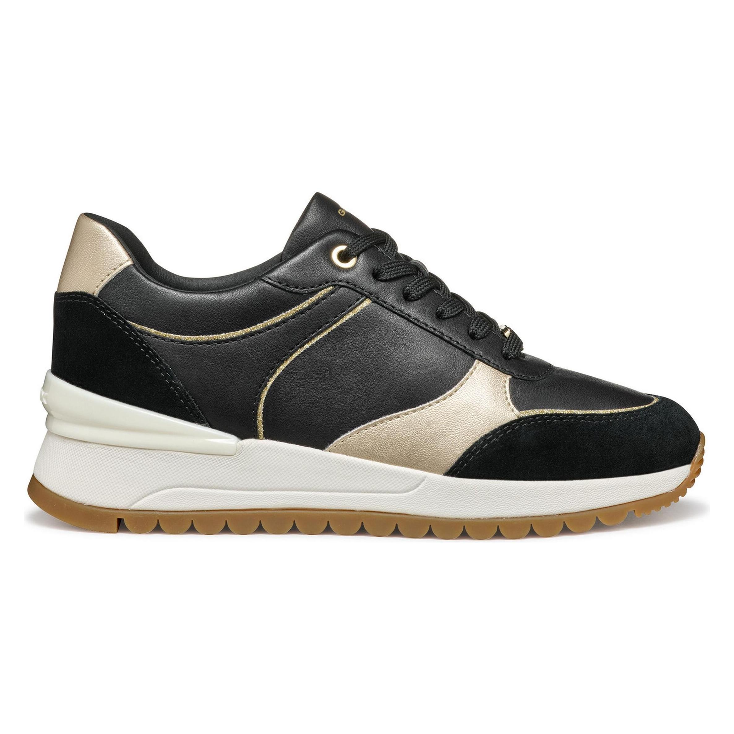 Geox, Damen, Sneakers, Desya A, Beige, (39)