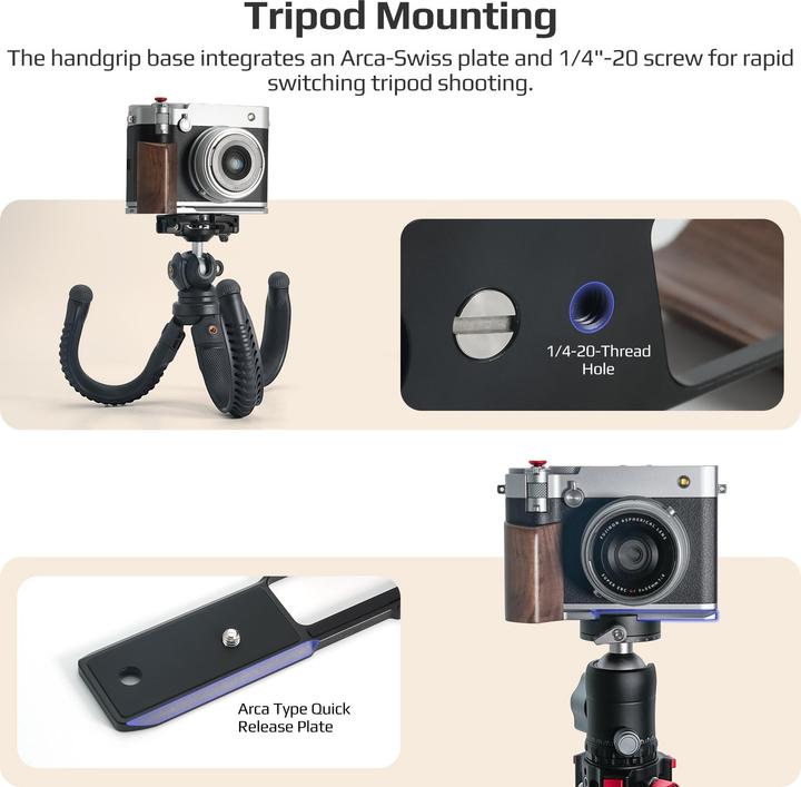 Image du produit Freewell Fuji GFX 100RF L Bracket (Black) (Appareil photo à objectif interchangeable)