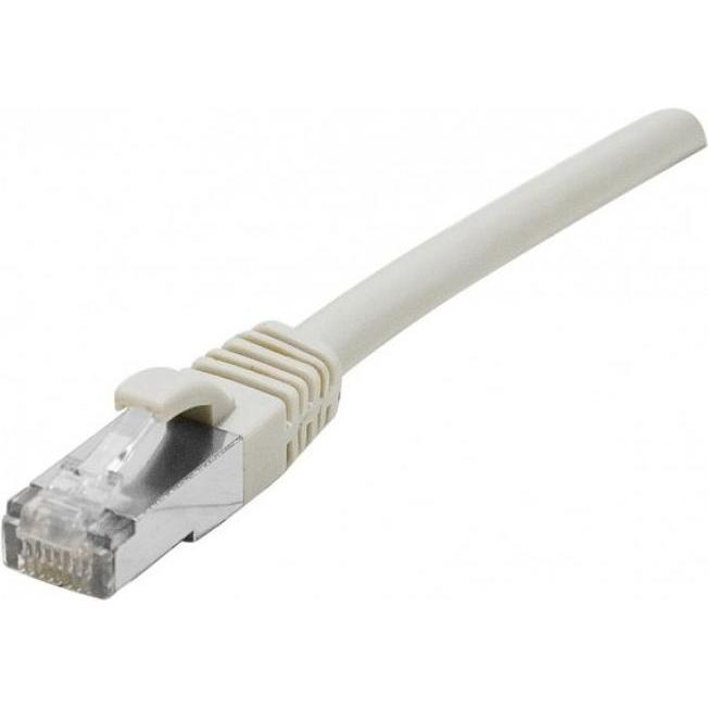 Exertis Connect Patchkabel S/FTP (PiIMF), Cat 6A (EIA/TIA), grau, 30,0 m Patchkabel mit besonders schmalem Knickschu (S/...