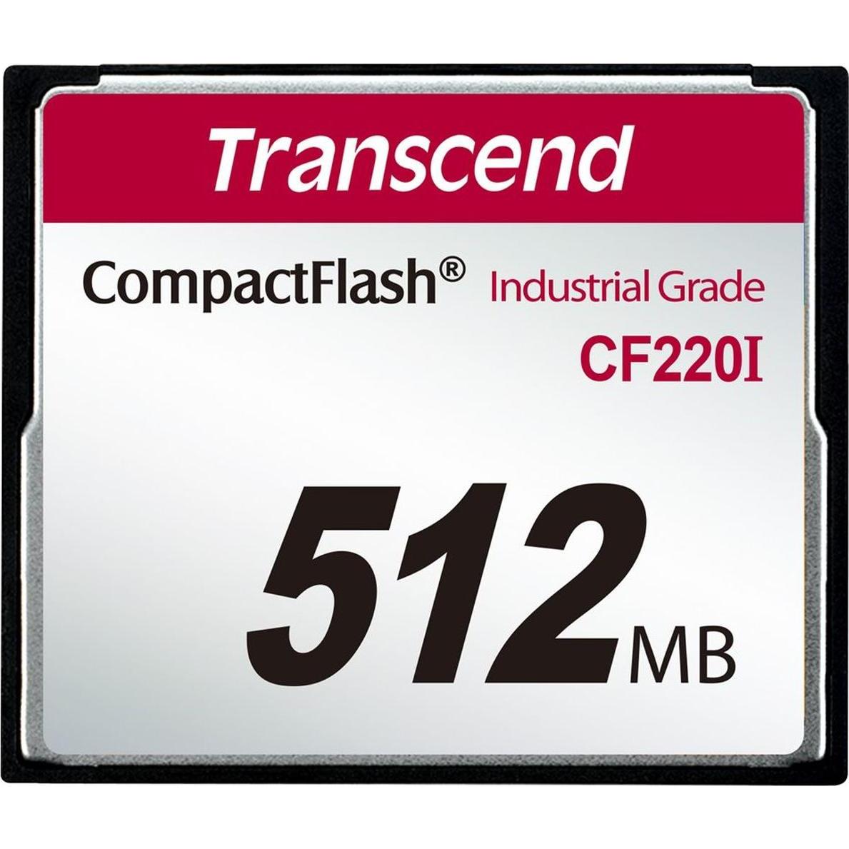 Transcend CF200I Temp industriale (CF), Scheda di memoria, Nero