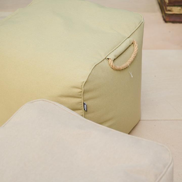 Productafbeelding Siena Garden Integrale kruk pistache Zit-poef pistache