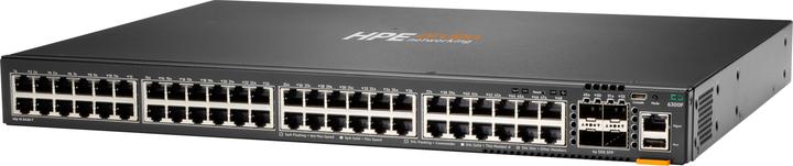 Produktbild HPE Aruba 6300F Switch mit 48 Anschlüssen 1GbE und 4 Anschlüssen SFP56 (52 Ports)