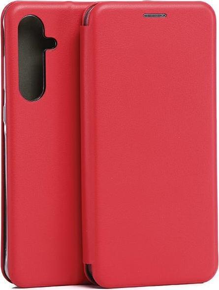 Actual product image Beline Case Book Magnetic Samsung A55 A556 czerwony/red (Samsung Galaxy A55)