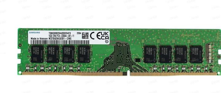 Image du produit MODULE RAM PC 16GB DDR4 3200MHZ EQV. À M378A2K43EB1-CWE POUR SAMSUNG (1 x 16GB, 3200 MHz, RAM DDR4, U-DIMM)