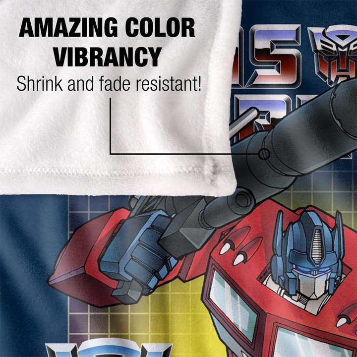 Produktbild Transformers Decke (152 x 127 cm)