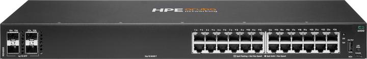 Image du produit Aruba HPE Networking CX 6000 24p 10M/100M/1G 4p SFP 1G Switch EU en (28 ports)