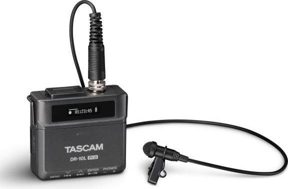 Actual product image Tascam DR-10L Pro Recorder mit Lavaliermikrofon + Bonus In-Ear Kopfhörer (CD recorder)