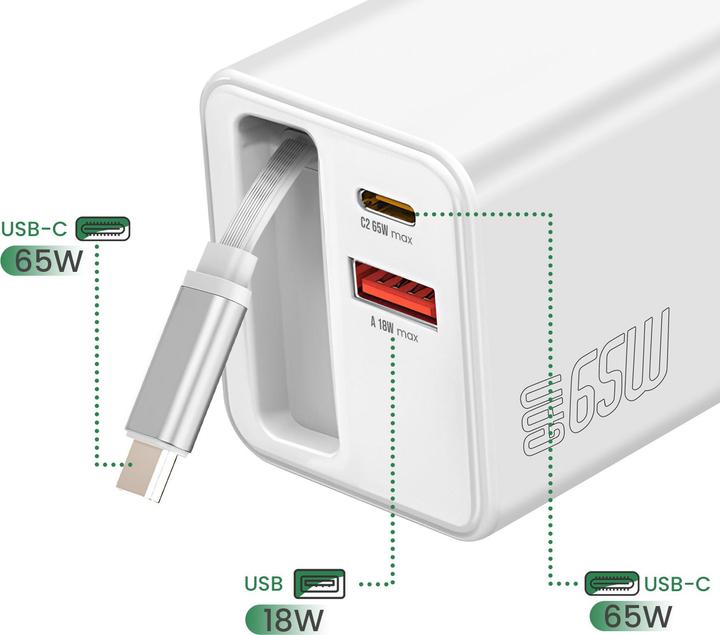 Produktbild 4smarts GaN Flex Jojo (65 W)