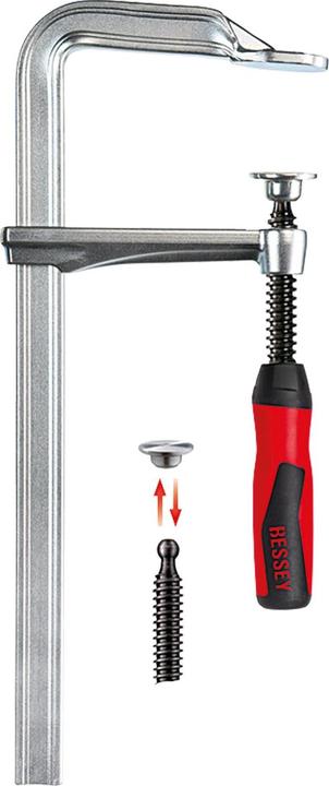 Produktbild Bessey Ganzstahl-Schraubzwinge GZ-2K (500 mm)