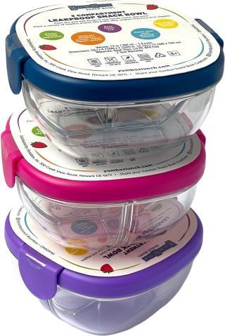 Produktbild Yumbox Snack Bowl, 380ml - Raspberry Pink