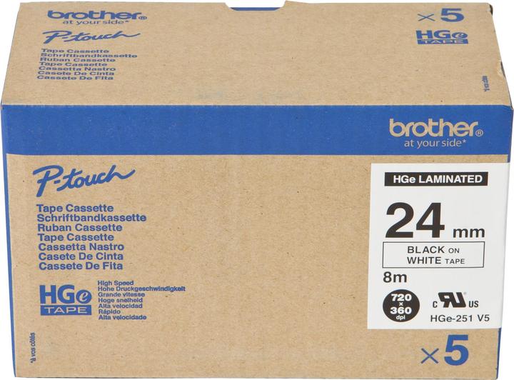 Produktbild Brother Hge-251v5 (2.40 cm, Schwarz, Weiss)