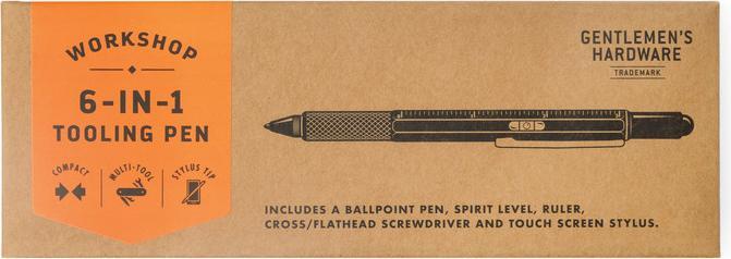 Produktbild Gentlemen's Hardware Werkzeugstift 6in1 Multi-Tool (6 Funktionen)